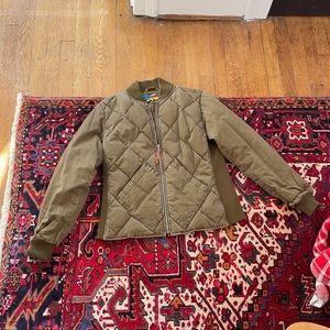 Vintage edit Bauer bomber down jacket